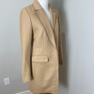 Banana Republic Women’s Novo Fides Italian Wool Camel Coat